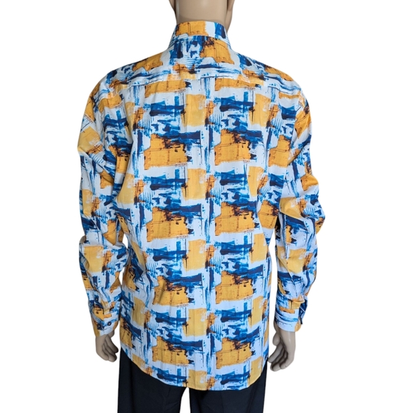 MACEOO Fibonacci  PARIS MENS DESIGNER DRESS SHIRTS - Picture 4 of 14